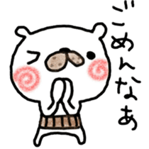 Love bear fam. greeting sticker #6757037