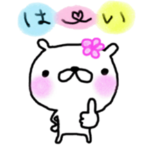 Love bear fam. greeting sticker #6757044