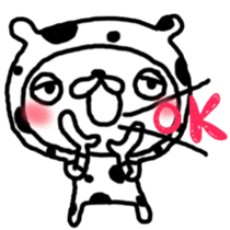 Love bear fam. greeting sticker #6757047