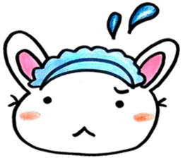 nice working rabbit 2 sticker #6757353