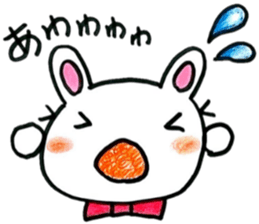 nice working rabbit 2 sticker #6757354