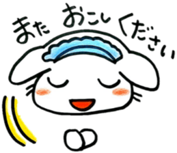 nice working rabbit 2 sticker #6757356