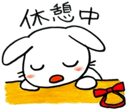 nice working rabbit 2 sticker #6757362