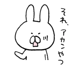 Mr. rabbit of Kobe valve sticker #6757494