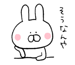 Mr. rabbit of Kobe valve sticker #6757500