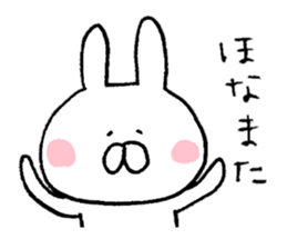 Mr. rabbit of Kobe valve sticker #6757503