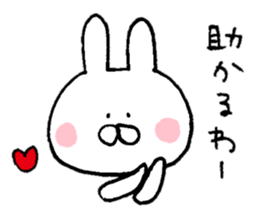 Mr. rabbit of Kobe valve sticker #6757518