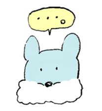 Rakugaki Dog Sticker sticker #6758130