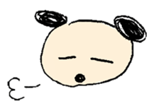 Rakugaki Dog Sticker sticker #6758148