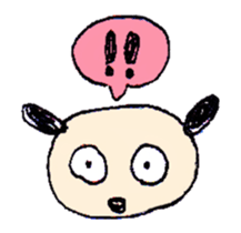 Rakugaki Dog Sticker sticker #6758152