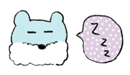 Rakugaki Dog Sticker sticker #6758162