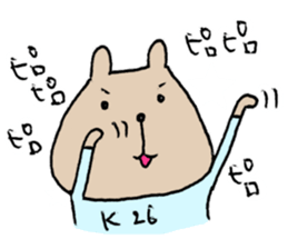 KUMAO No.K26 (Baseball version) sticker #6758484