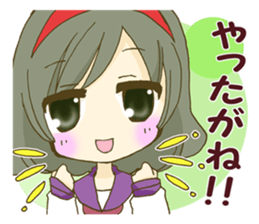 Nagoya valve Moe girl! sticker #6758889