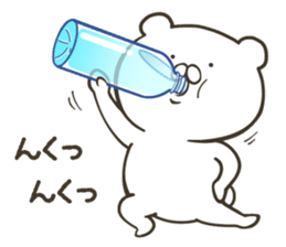 White bear in summer of JAPAN (2nd ver.) sticker #6758979