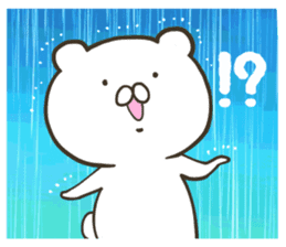 White bear in summer of JAPAN (2nd ver.) sticker #6758991