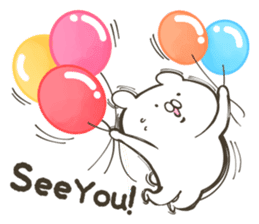 White bear in summer of JAPAN (2nd ver.) sticker #6758999