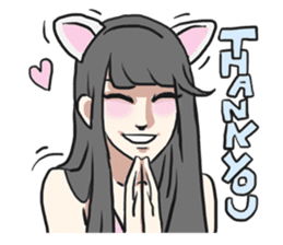 AsB - Neko Girls Cat Cafe! sticker #6759979