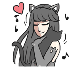 AsB - Neko Girls Cat Cafe! sticker #6759980