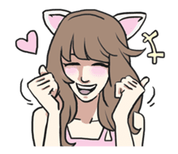AsB - Neko Girls Cat Cafe! sticker #6759987