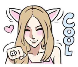 AsB - Neko Girls Cat Cafe! sticker #6759995