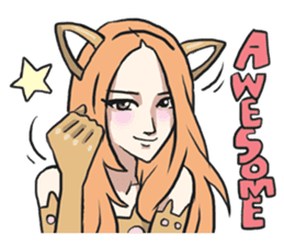 AsB - Neko Girls Cat Cafe! sticker #6759999