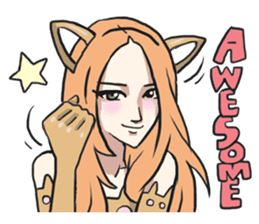 AsB - Neko Girls Cat Cafe! sticker #6759999