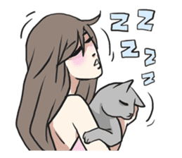 AsB - Neko Girls Cat Cafe! sticker #6760000