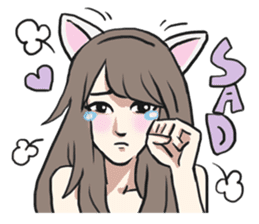 AsB - Neko Girls Cat Cafe! sticker #6760003