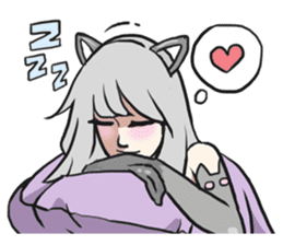 AsB - Neko Girls Cat Cafe! sticker #6760006