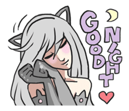 AsB - Neko Girls Cat Cafe! sticker #6760007