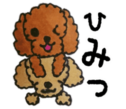 Everyday of love Toy Poodle sticker #6760010