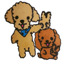 Everyday of love Toy Poodle sticker #6760013