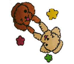 Everyday of love Toy Poodle sticker #6760015