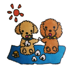 Everyday of love Toy Poodle sticker #6760016