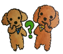 Everyday of love Toy Poodle sticker #6760017