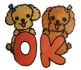 Everyday of love Toy Poodle sticker #6760018