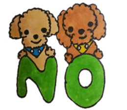 Everyday of love Toy Poodle sticker #6760019