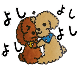 Everyday of love Toy Poodle sticker #6760025