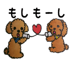 Everyday of love Toy Poodle sticker #6760028