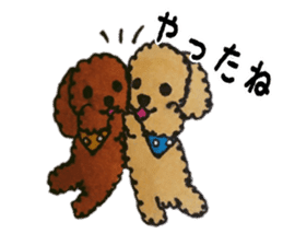 Everyday of love Toy Poodle sticker #6760040