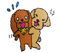 Everyday of love Toy Poodle sticker #6760047