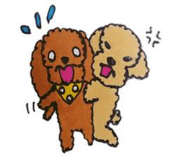 Everyday of love Toy Poodle sticker #6760047