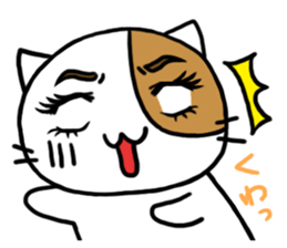 Cutie actress cat 2 sticker #6760186