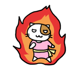 Cutie actress cat 2 sticker #6760187