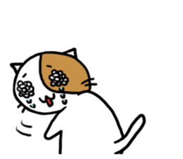 Cutie actress cat 2 sticker #6760193