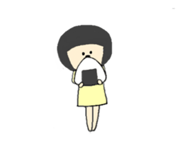 Helmet Girl sticker #6760289