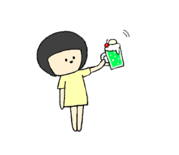 Helmet Girl sticker #6760294