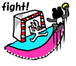 HAND BALL NO.1!! (English version) sticker #6760427