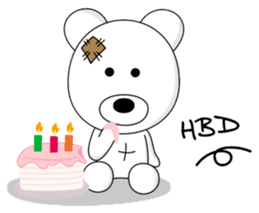 Buggling : Dolly bear (EN) sticker #6760484