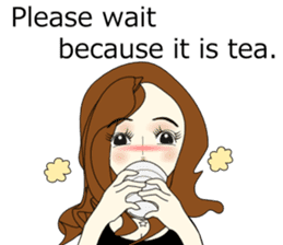 Good evening,Ms.YORUKO No. Two(English) sticker #6760497